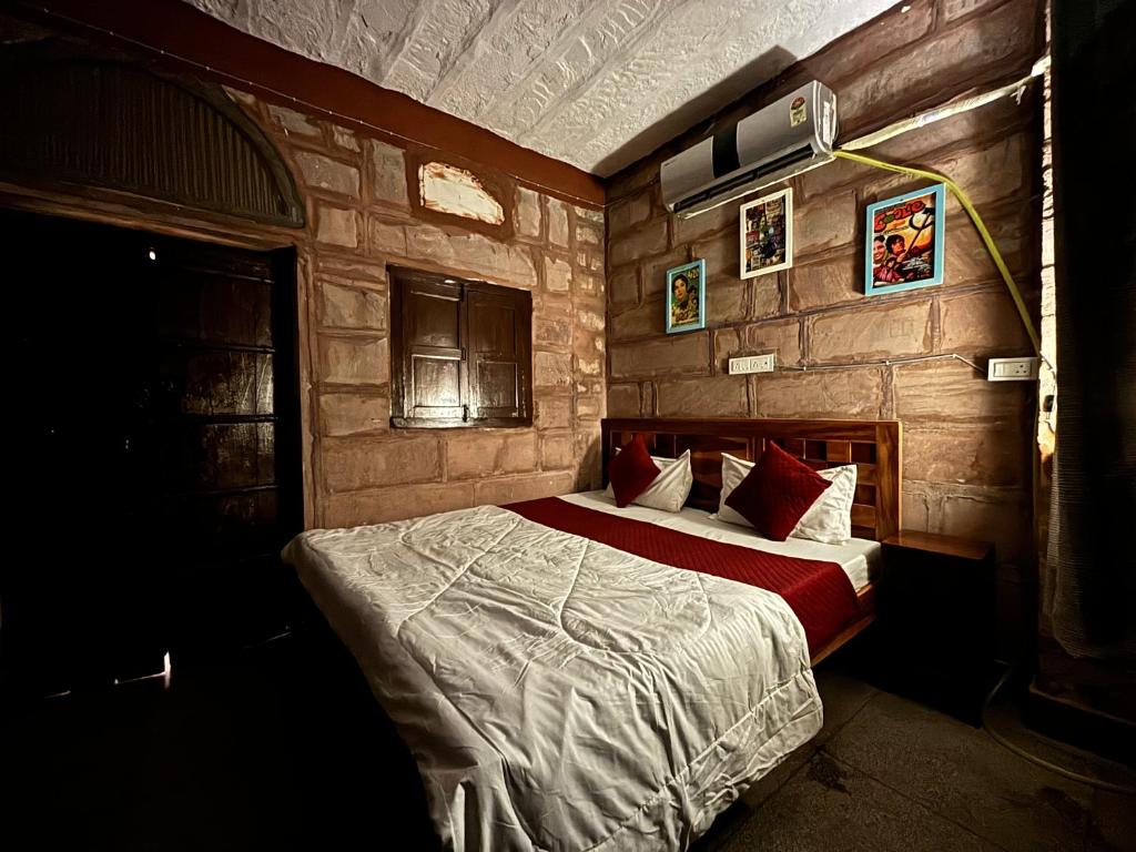 Postel nebo postele na pokoji v ubytování BlaBla Hostel