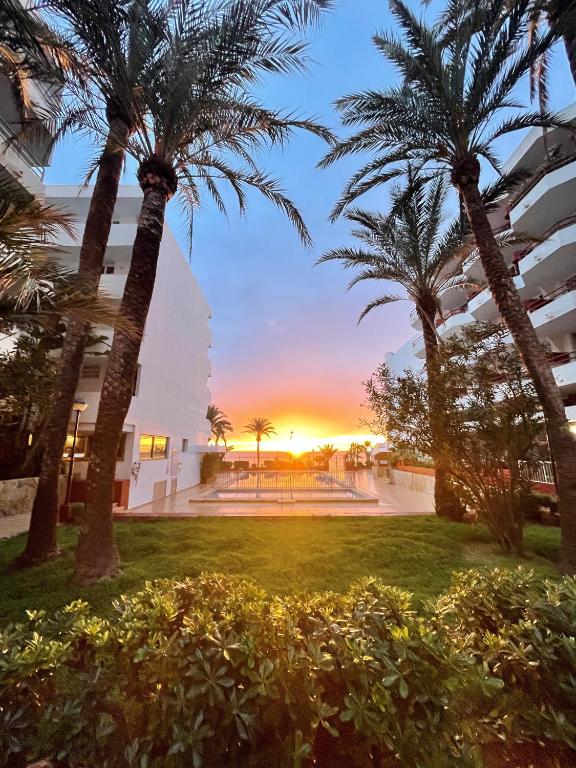 Zahrada ubytování Apartamentos Llobet Ibiza