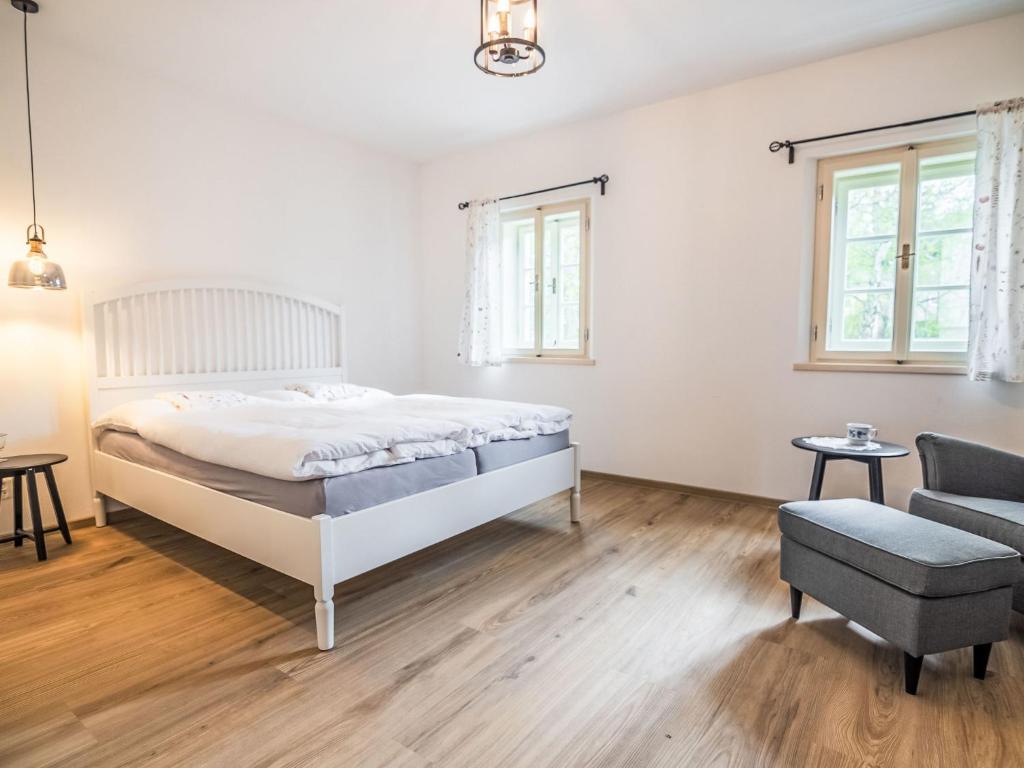 Postel nebo postele na pokoji v ubytování Apartment Zvonková by Interhome