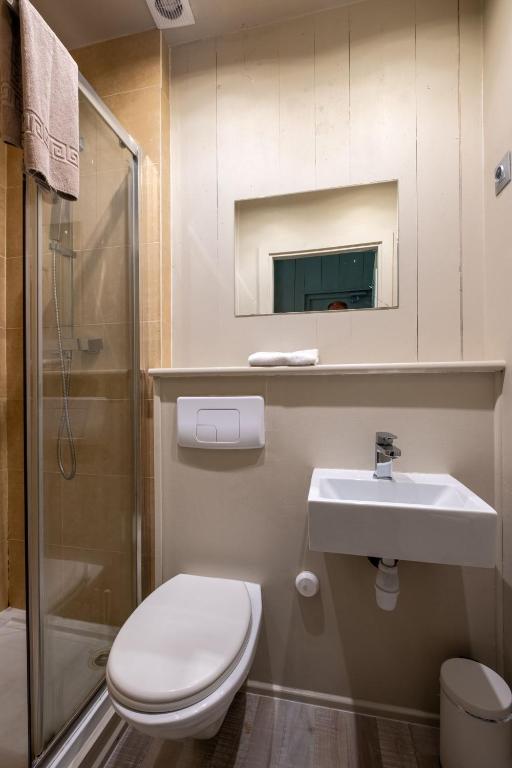 Koupelna v ubytování Vert Lodge Chamonix