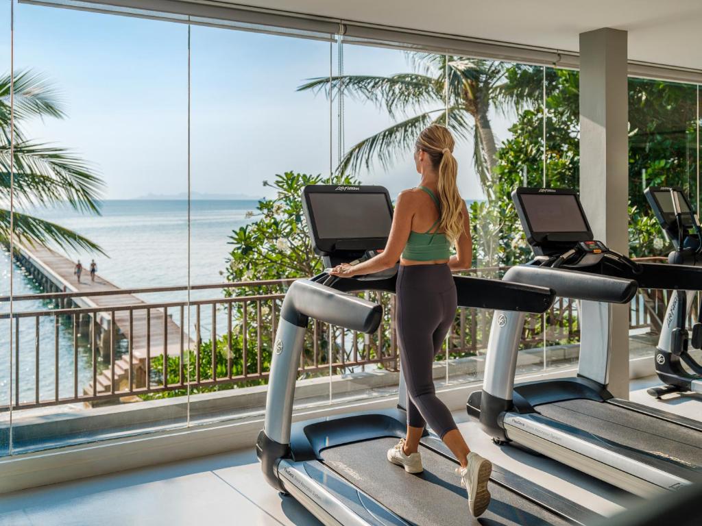 Fitness centrum a/nebo fitness zařízení v ubytování InterContinental Koh Samui Resort, an IHG Hotel