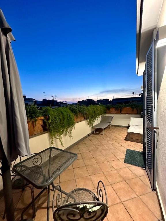 Balkón nebo terasa v ubytování Hotel Principe Di Piemonte