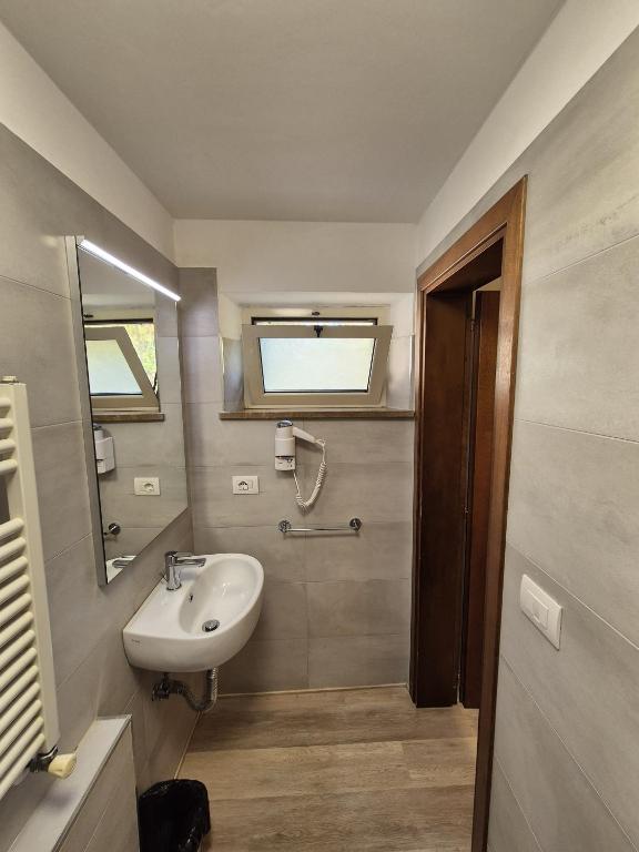Koupelna v ubytování Hotel Bellavista
