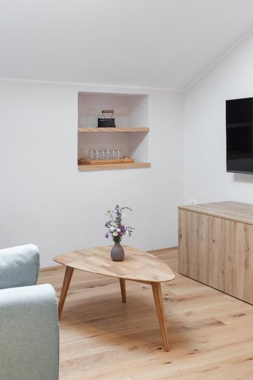 TV a/nebo společenská místnost v ubytování Wellba Homestead Planina