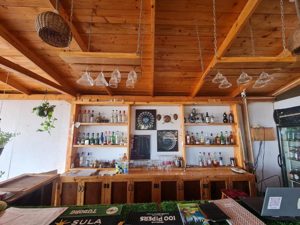 Nápoje v ubytování Basho beach Resort
