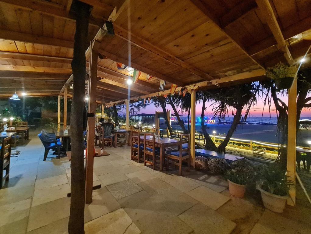 Balkón nebo terasa v ubytování Basho beach Resort