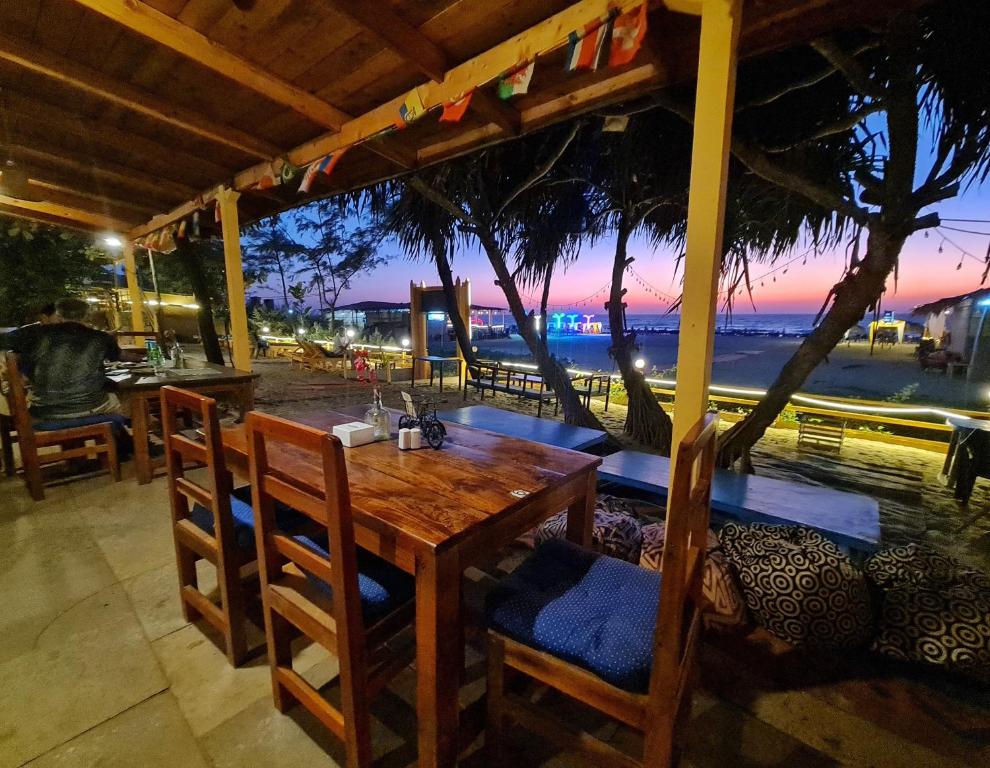 Balkón nebo terasa v ubytování Basho beach Resort