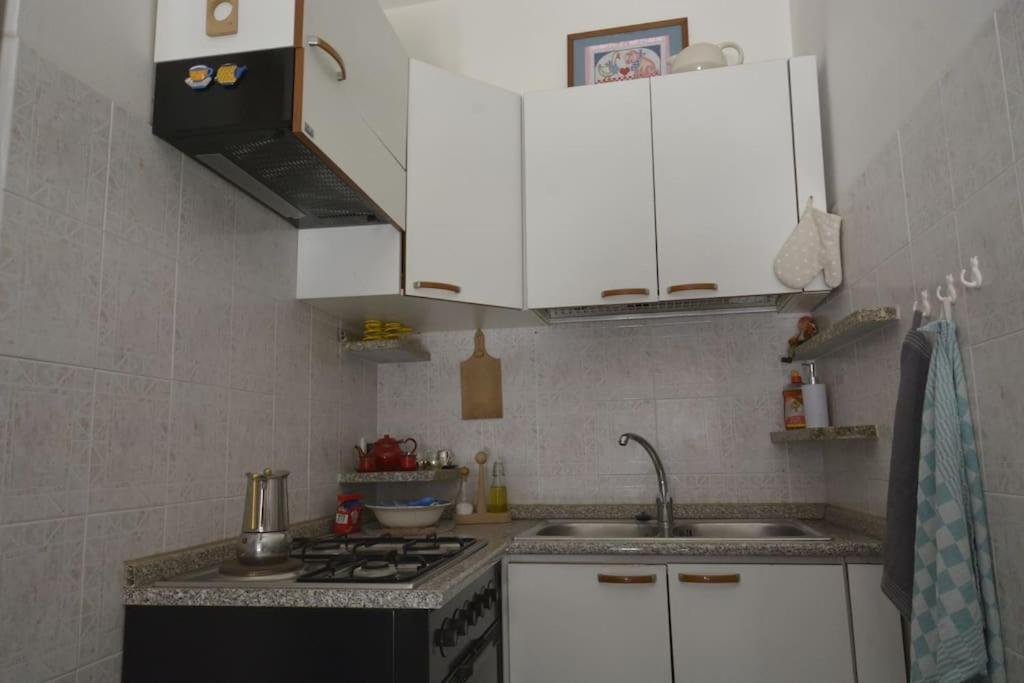 Kuchyň nebo kuchyňský kout v ubytování Appartement Gatti