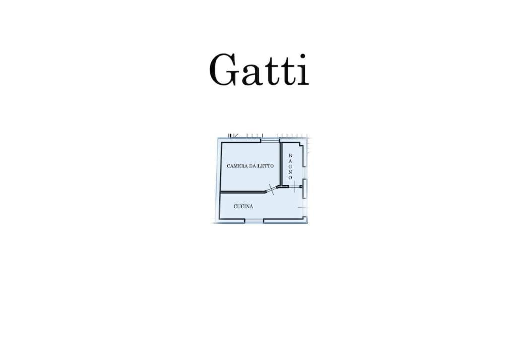 Půdorys ubytování Appartement Gatti
