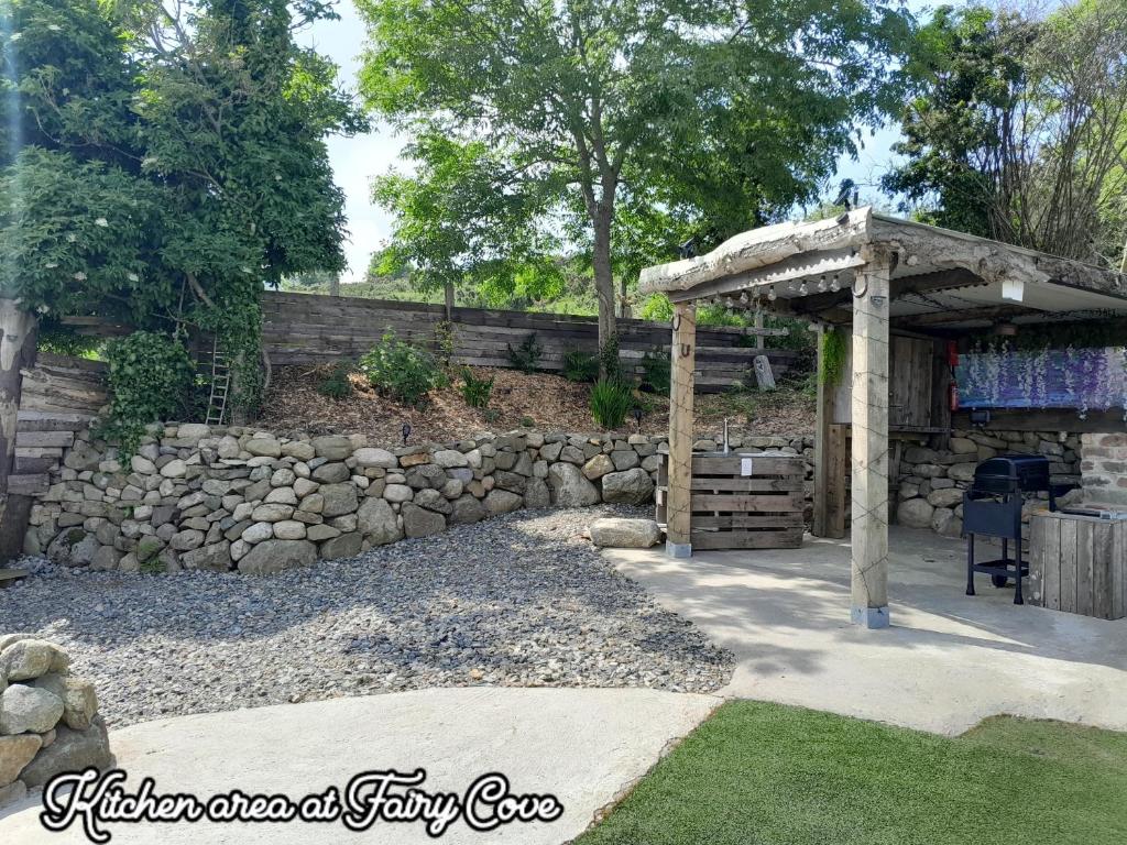Giardino di Fairy Cove at Rosemount Glamping