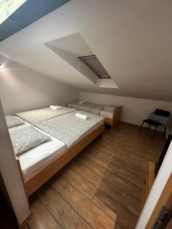 Postel nebo postele na pokoji v ubytování Vila Borealis