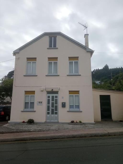 Bygningen som feriehuset ligger i