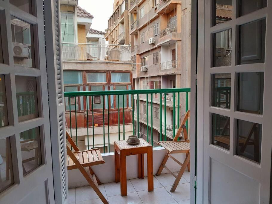 Balkón nebo terasa v ubytování The Nest, Zamalek