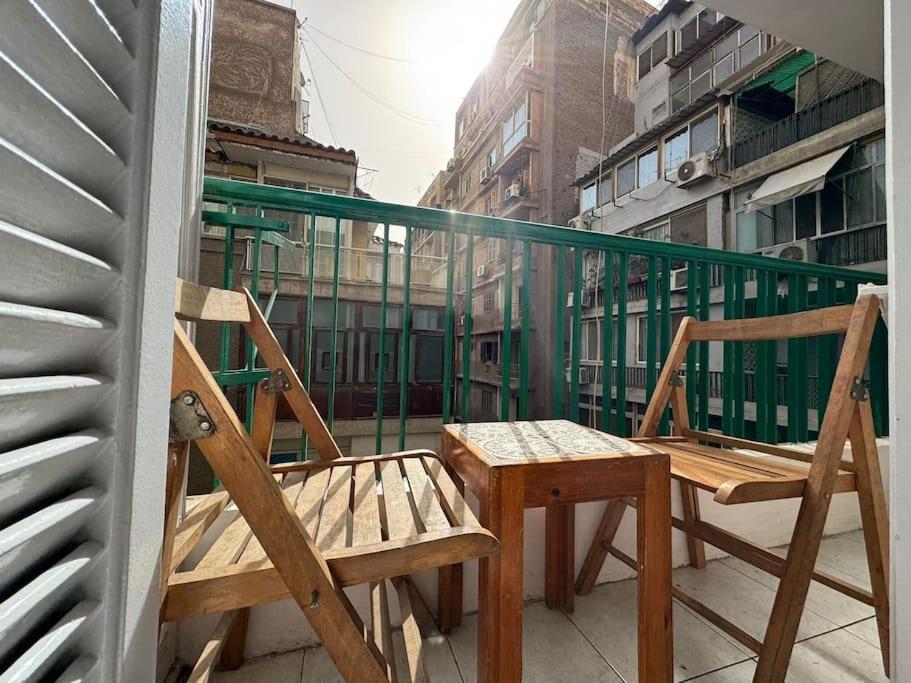 Balkón nebo terasa v ubytování The Nest, Zamalek