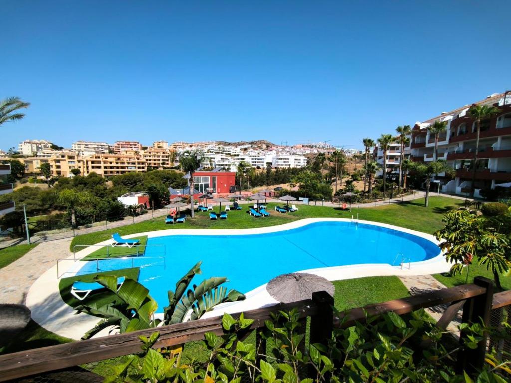 Bazén v ubytování Penthouse with exceptionel view, Miraflores nebo v jeho okolí