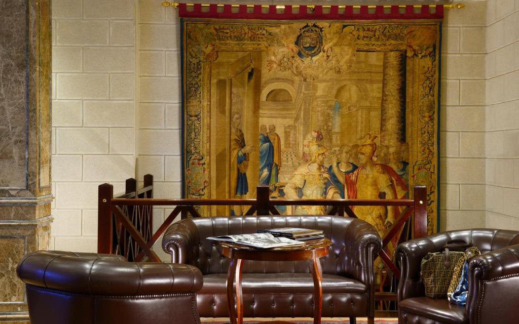 Posezení v ubytování Hotel Pierre Milano