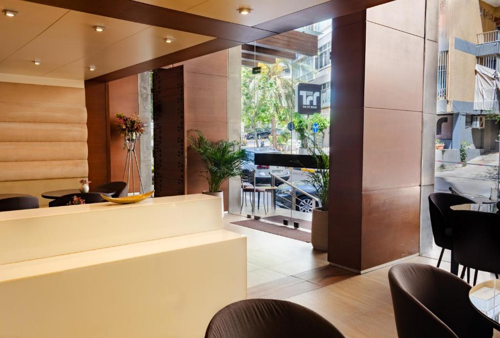Posezení v ubytování Britannia Suites