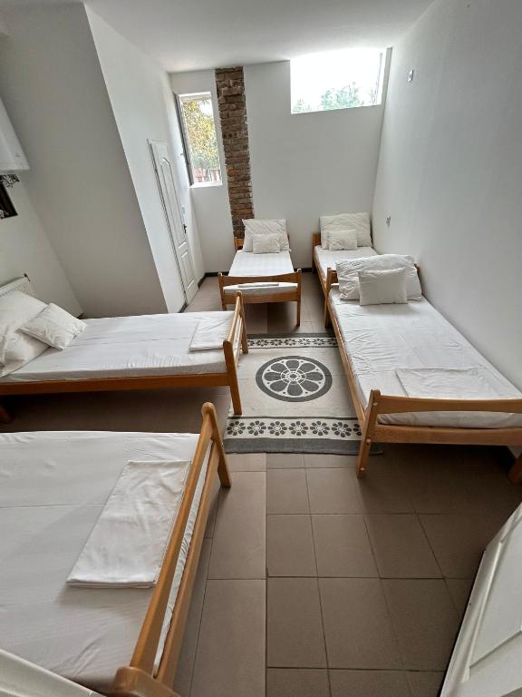 Postel nebo postele na pokoji v ubytování London Hostel