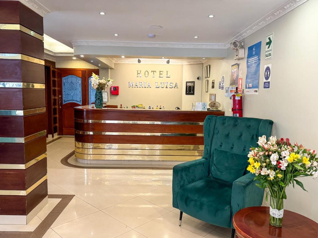 Vstupní hala nebo recepce v ubytování Hotel María Luisa