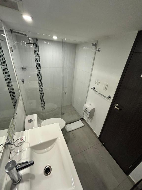 Koupelna v ubytování Aw Hotel Serenity Ferial