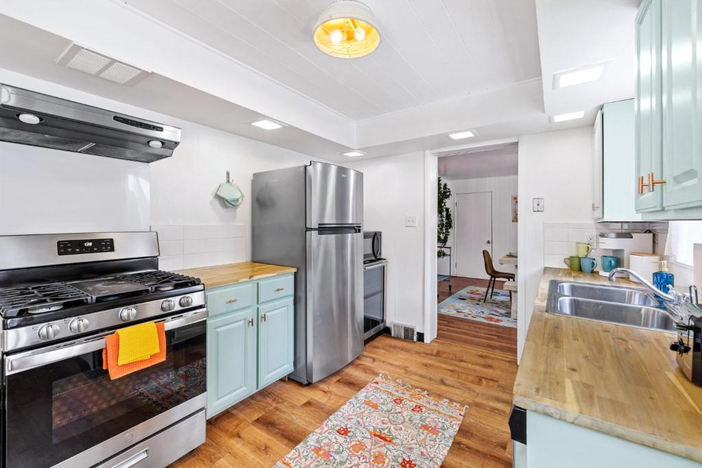 Dapur atau dapur kecil di 3bd - BBQ & Hot Tub - Centrally Located