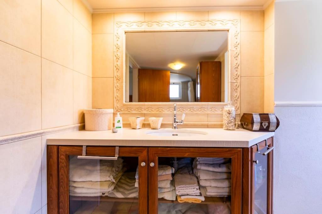 Koupelna v ubytování Astali Villa