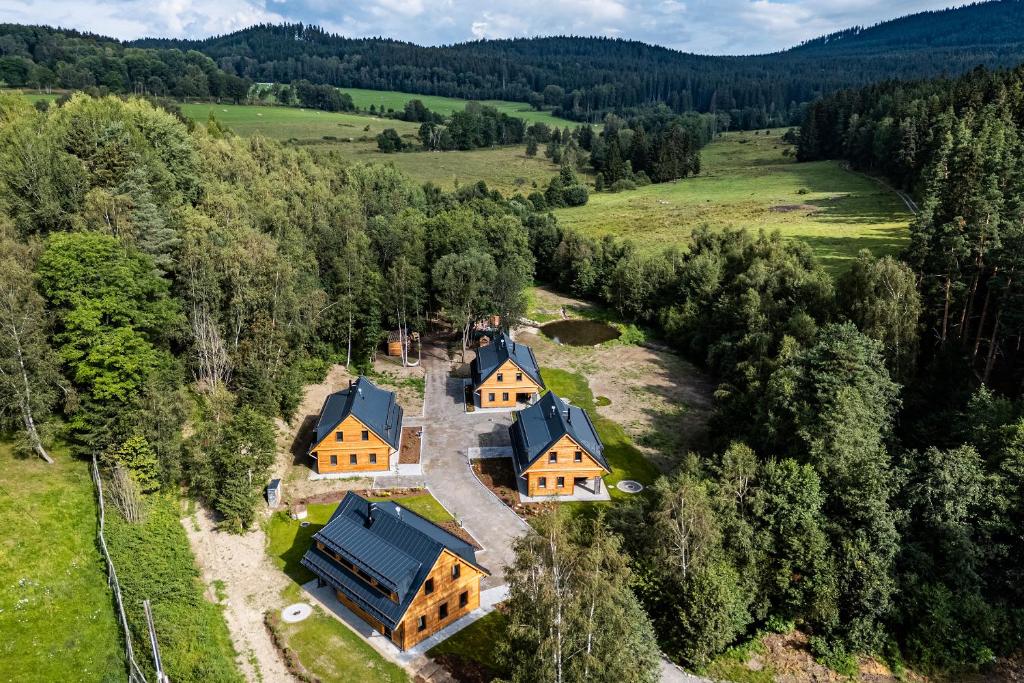 Příroda nedaleko vily