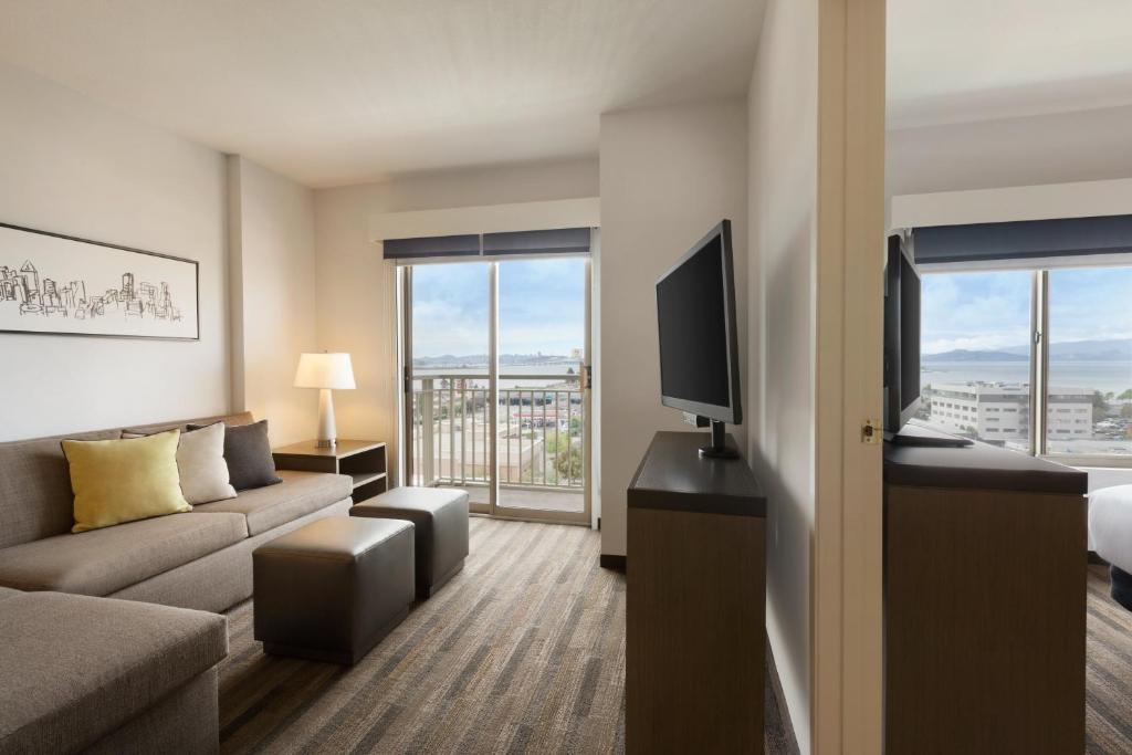 Hyatt House Emeryville - Suite King D'une Chambre Avec Vue Sur La Baie