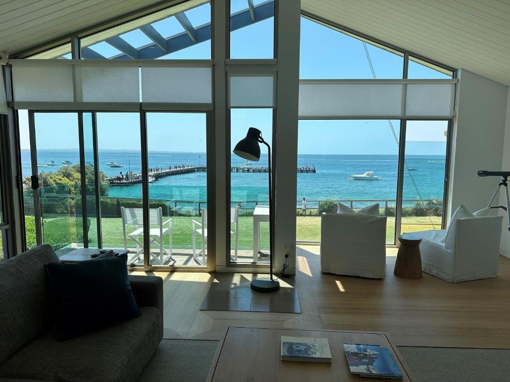 Naturlandskabet i nærheden af feriehuset