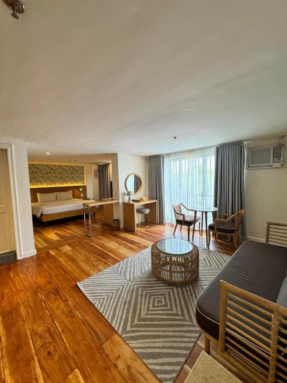Posezení v ubytování Sugarland Hotel