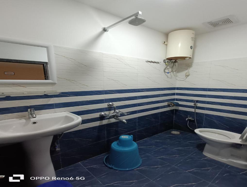 Koupelna v ubytování Platinum Lodge