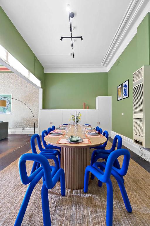 Posezení v ubytování Fitzroy Private Rooms - 132 Nicholson Homestay