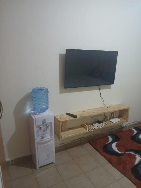 TV a/nebo společenská místnost v ubytování Studio Space