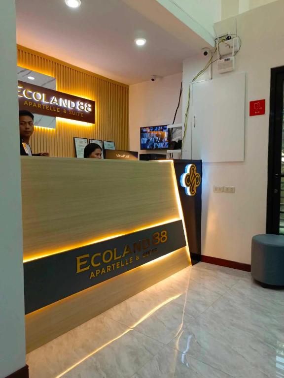 Vstupní hala nebo recepce v ubytování Ecoland 88 Apartelle & Suite