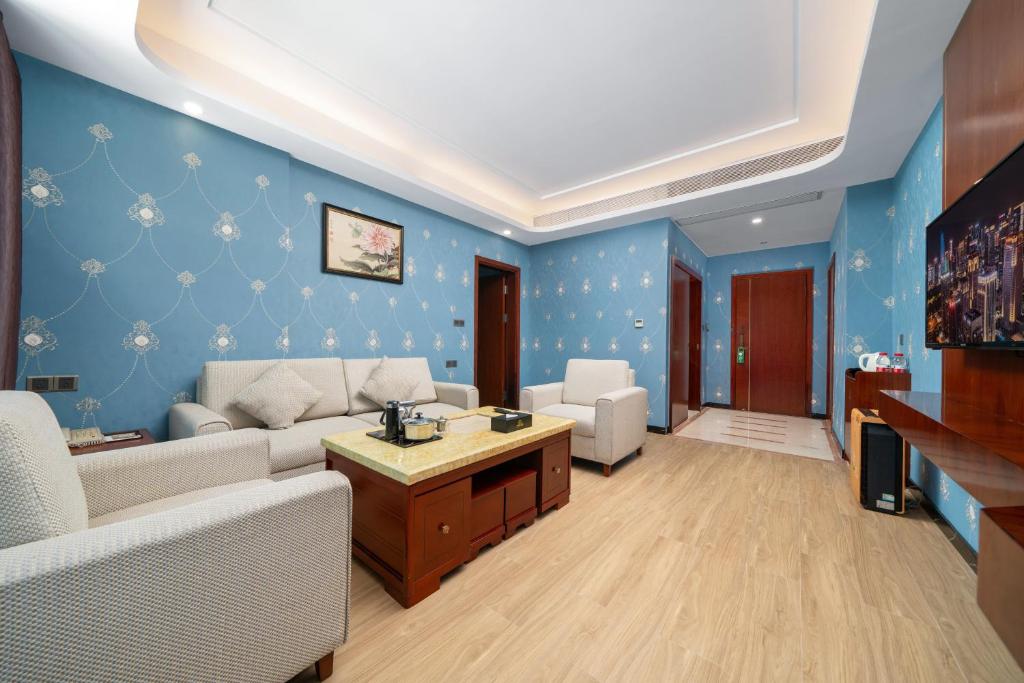 Posezení v ubytování Honglilai Hotel