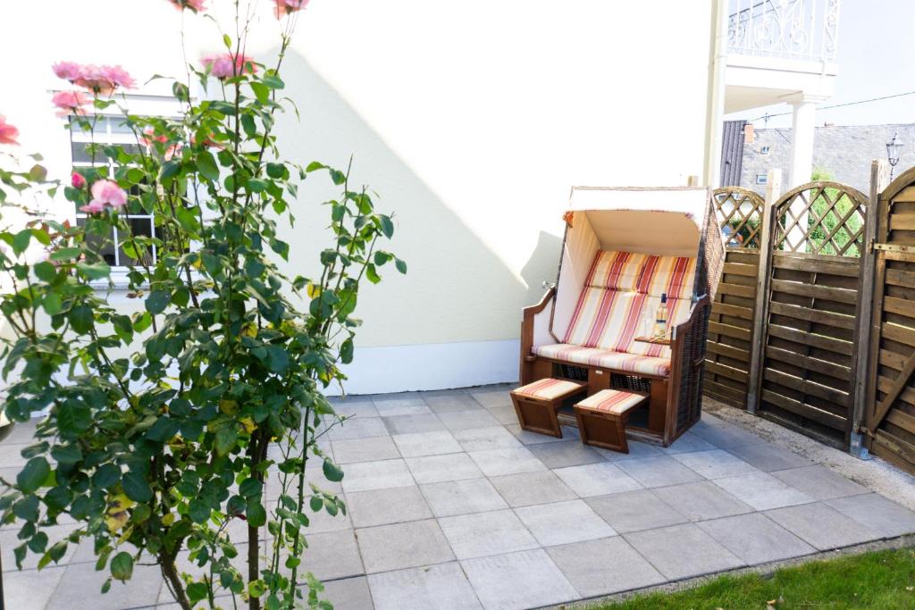 Zahrada ubytování Ferienwohnung Leni