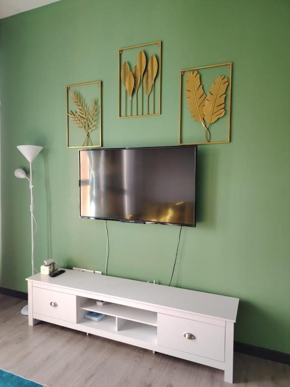 TV a/nebo společenská místnost v ubytování Putrajaya AQ Homestay (Near PICC)