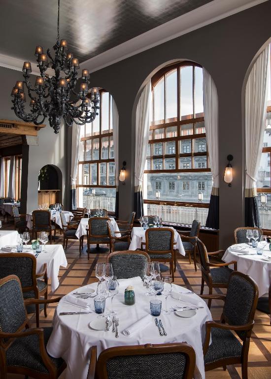 Posezení v ubytování Storchen Zürich - Lifestyle Boutique Hotel