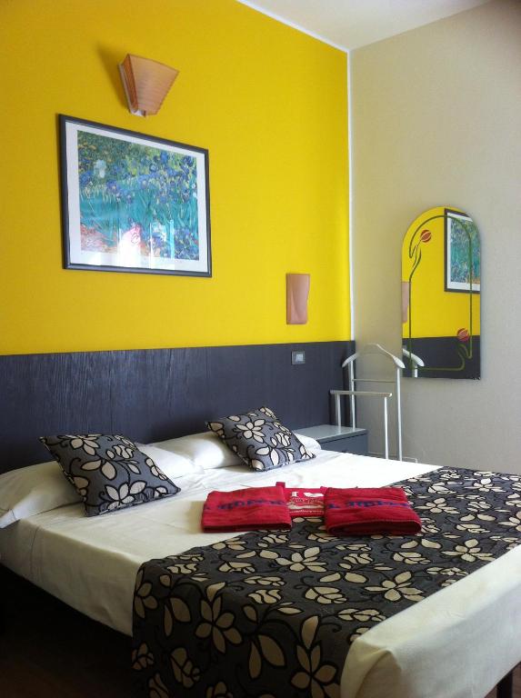 Postel nebo postele na pokoji v ubytování Hotel Imperiale & SPA