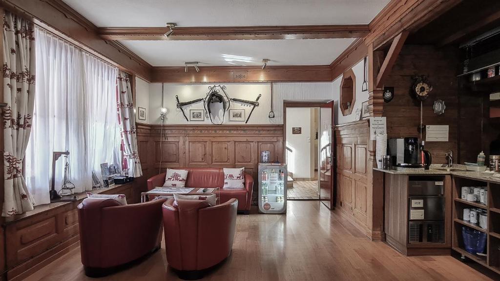Posezení v ubytování Hotel Rössli