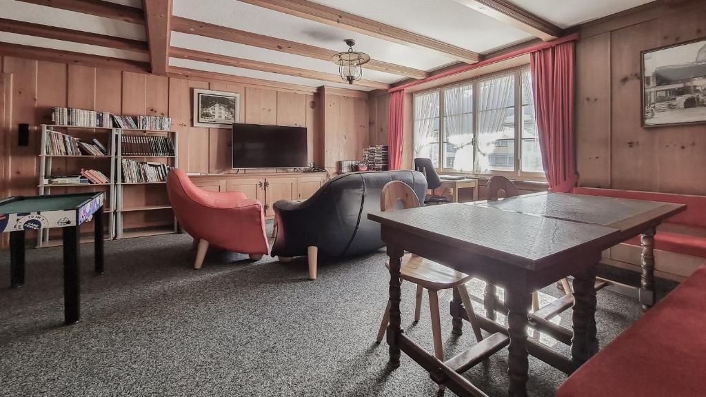 Posezení v ubytování Hotel Rössli