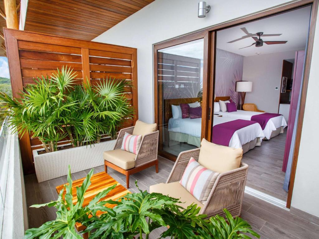 Postel nebo postele na pokoji v ubytování Armony Marival Resort & Spa Punta de Mita - MGallery collection