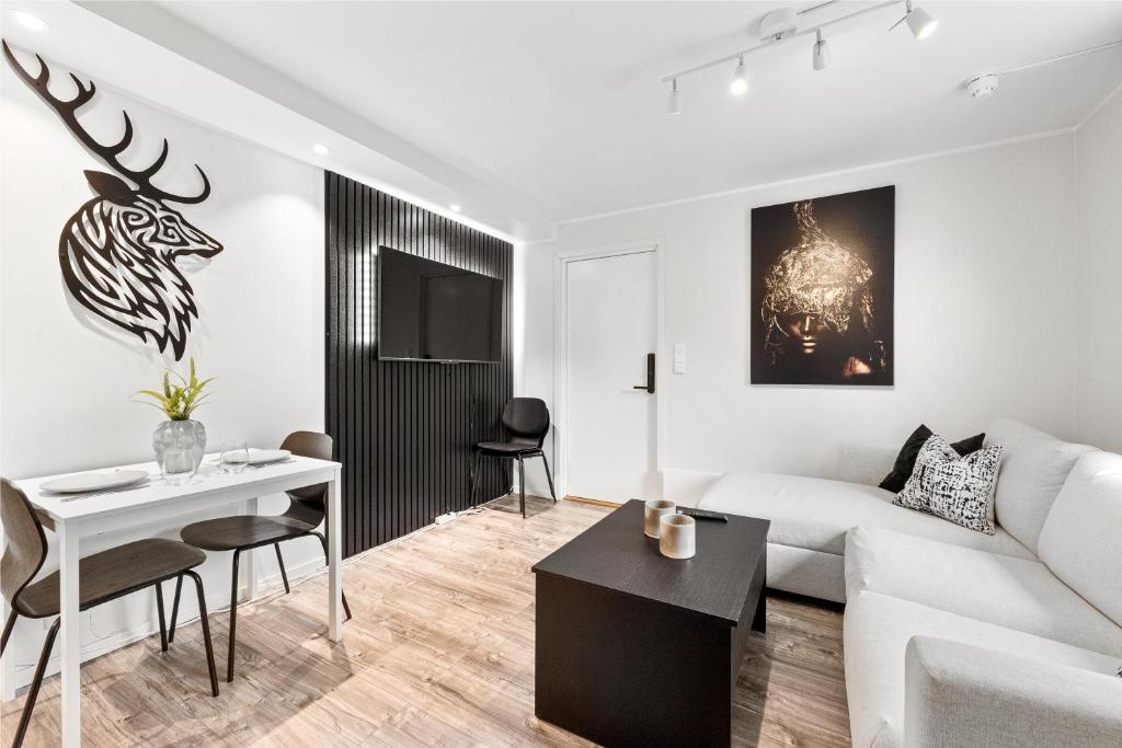 Posezení v ubytování Pergola - Free parking - 5 min walk to facilities