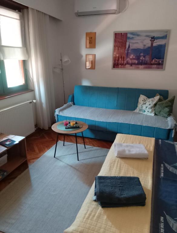 Posezení v ubytování Fina Apartman