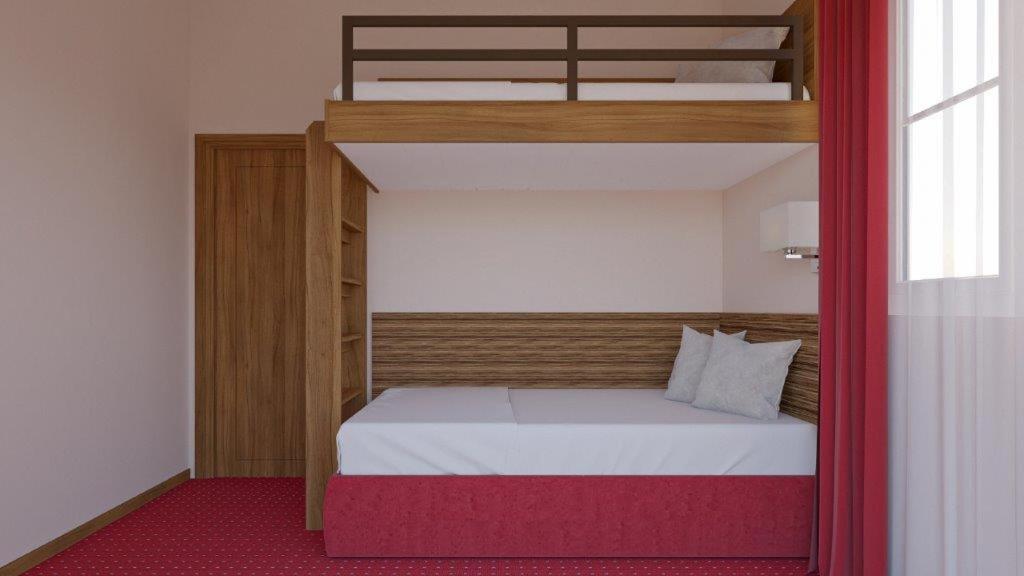 Postel nebo postele na pokoji v ubytování EA Hotel Sonata