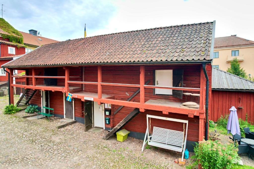 Budova, kde se hostel nachází