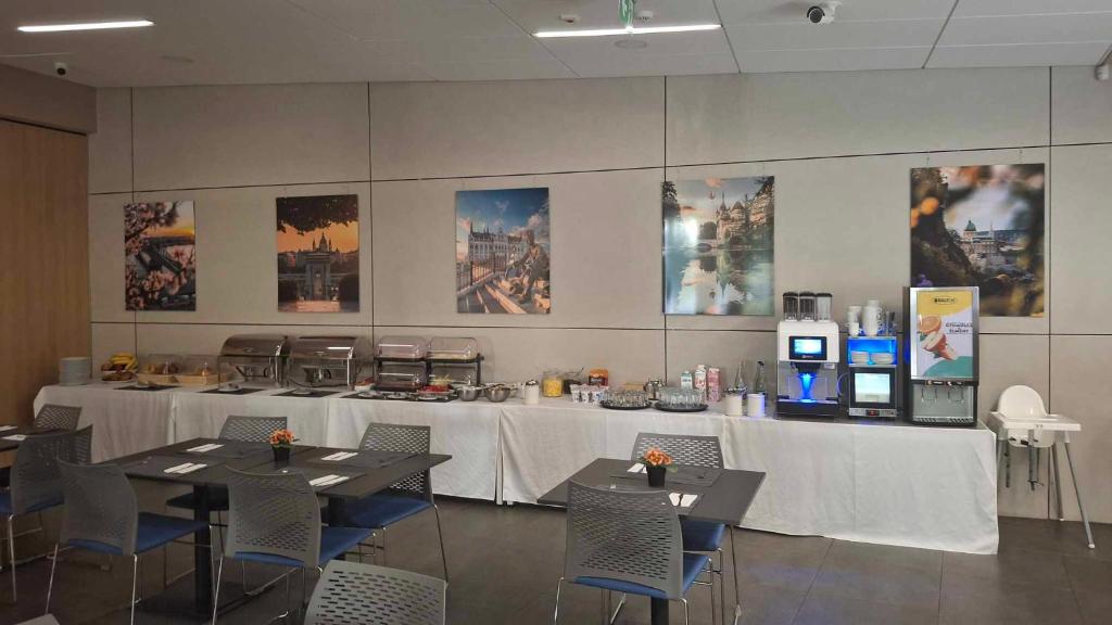 Restaurace v ubytování A22 Hotel Gyál