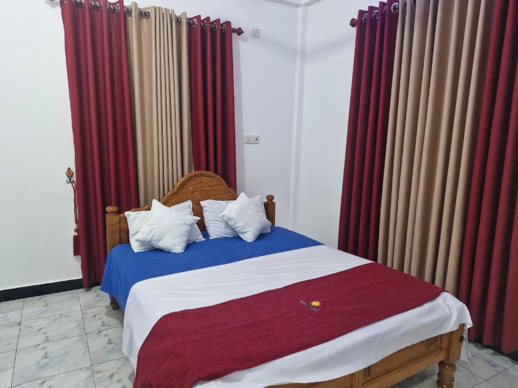Postel nebo postele na pokoji v ubytování TRINCO VISTARA GUEST House