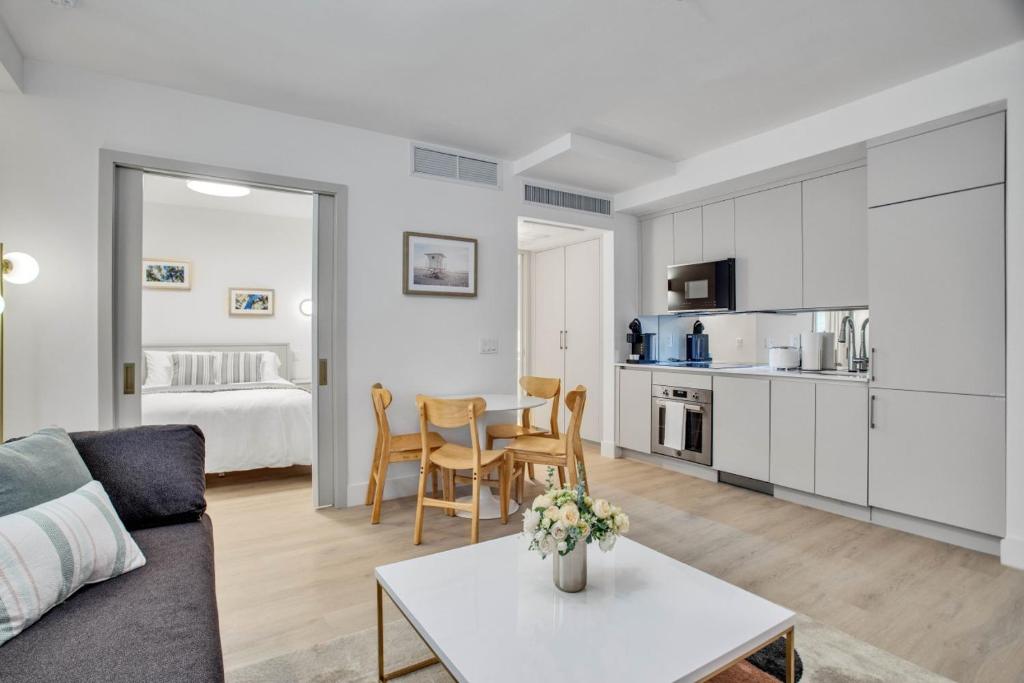 Kuchyň nebo kuchyňský kout v ubytování Vonder Miami Beach - Unit 4