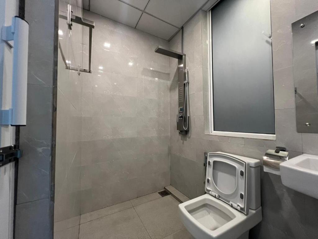 Koupelna v ubytování Easy Stay
